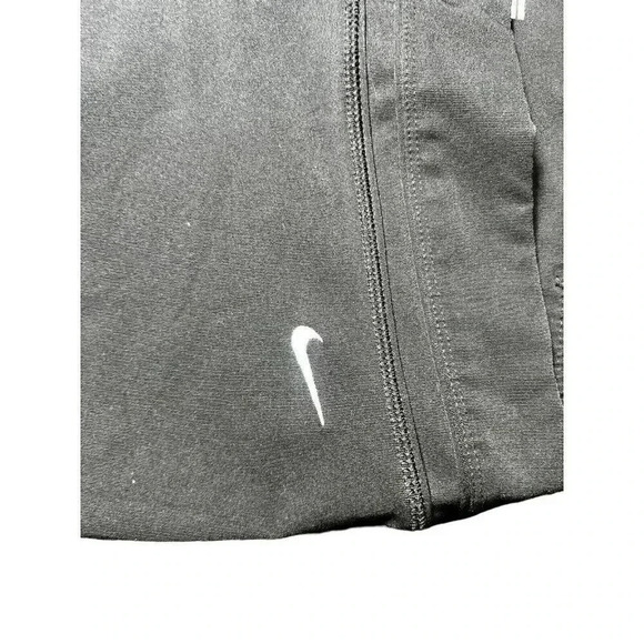 Nike Bike Shorts Women Medium Grey Fit Dry 10" Inseam Cycling Workout Active - Picture 3 of 9